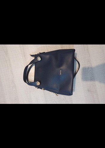 Zincir Detaylı Deri Kadın Çanta - Görsel 2