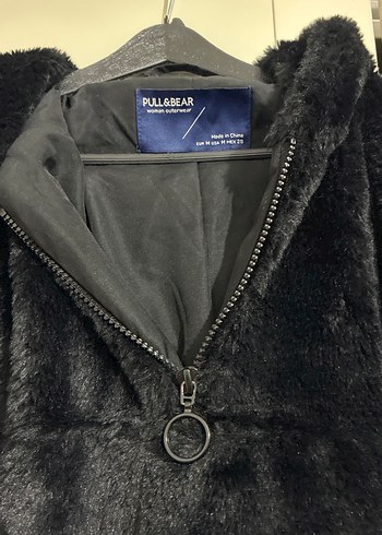 Siyah Kürklü Kadın Mont - Görsel 5