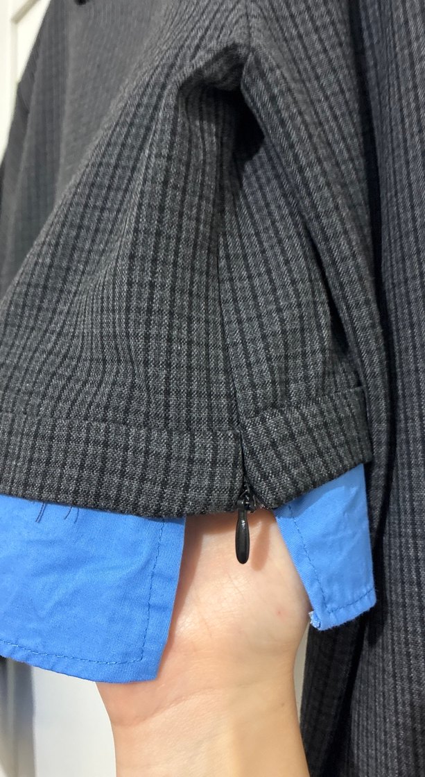 Düğme Detaylı Uzun Kollu Crop Gömlek - Görsel 5