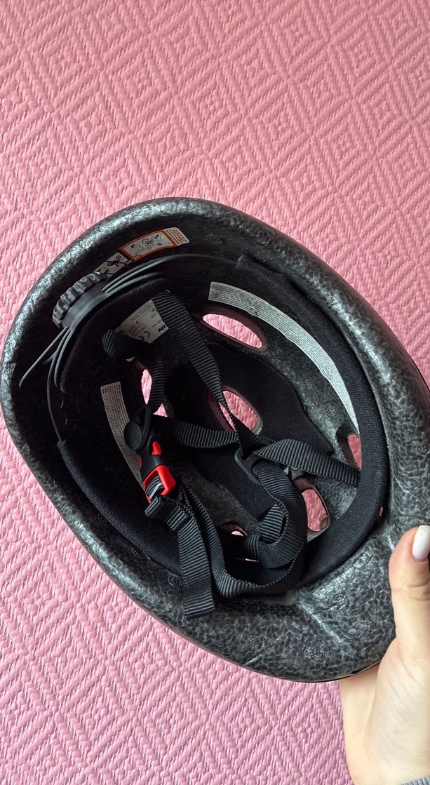 Renkli Pembe B'TWIN Bisiklet Kaskı - Görsel 4