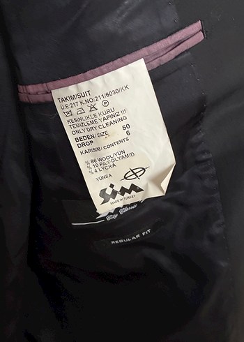 Düğmeli Siyah Erkek Takım Ceketi - Görsel 3