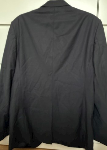 Düğmeli Siyah Erkek Takım Ceketi - Görsel 4