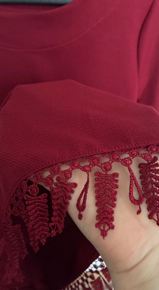 Bordo Bluz - Görsel 2