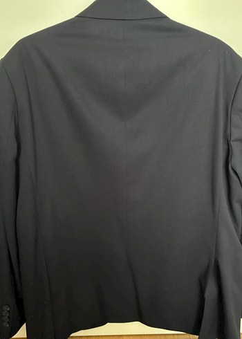 Erkek lacivert Klasik Kesim Ceket - Görsel 4