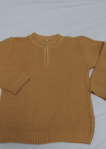 Kız Çocuk Bej Nakışlı Örgü Eldiven - Görsel 4