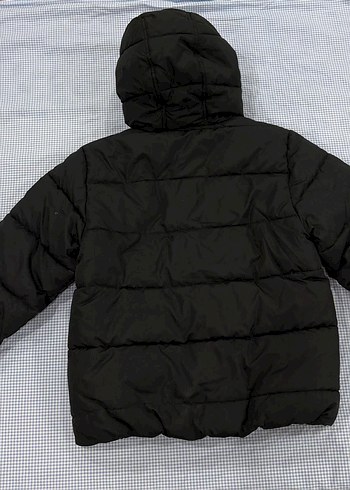 erkek çocuk Siyah Midi Sokak Stili Kaban - Görsel 5