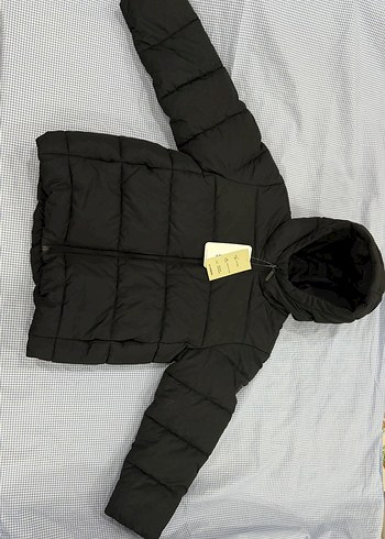 erkek çocuk Siyah Midi Sokak Stili Kaban - Görsel 4