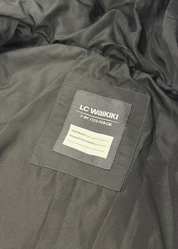 erkek çocuk Siyah Midi Sokak Stili Kaban - Görsel 6