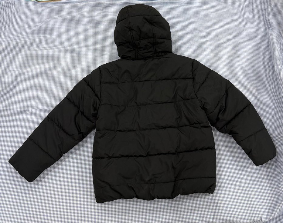 erkek çocuk Siyah Midi Sokak Stili Kaban - Görsel 5