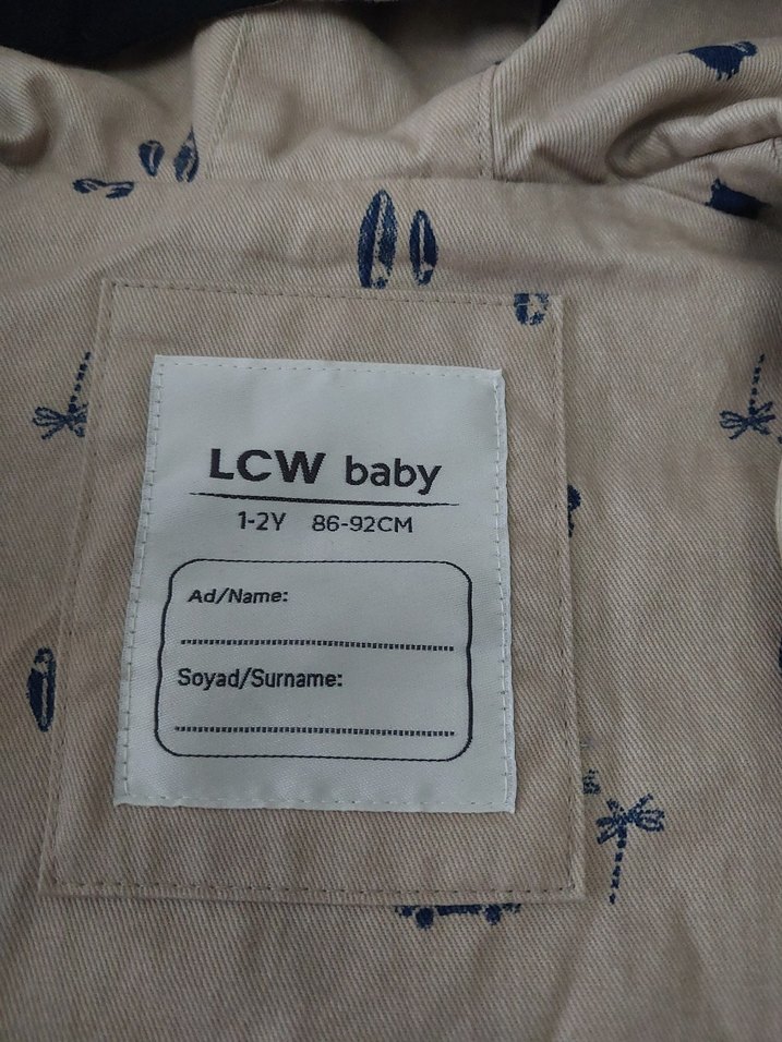 Düğmeli Desenli trençkot keten - Görsel 4