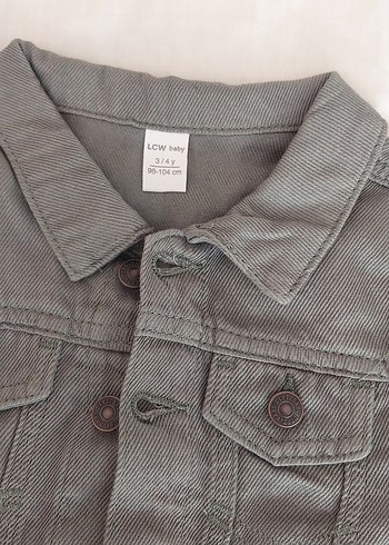 LC Waikiki Gri Erkek Çocuk Denim Ceket