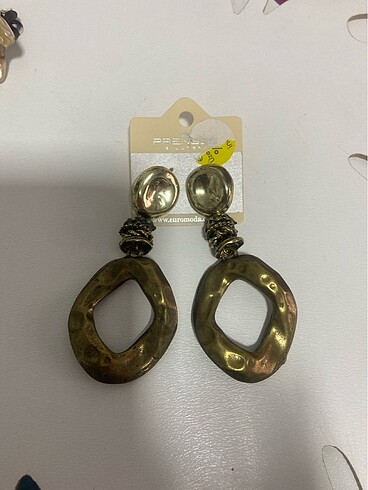Eskitme Gold Küpe