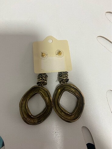 Beden Eskitme Gold Küpe