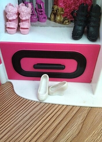 Beden barbie beyaz topuklu ayakkabı