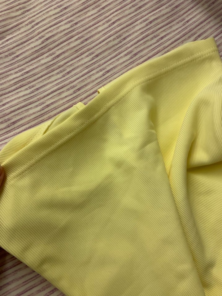 Sarı Straplez üst - Görsel 3