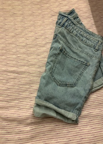 Kadın kot şort - Görsel 2