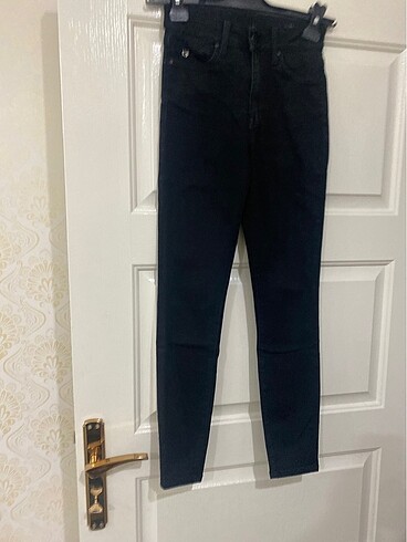 Mavi Jeans Siyah Kot Pantolon