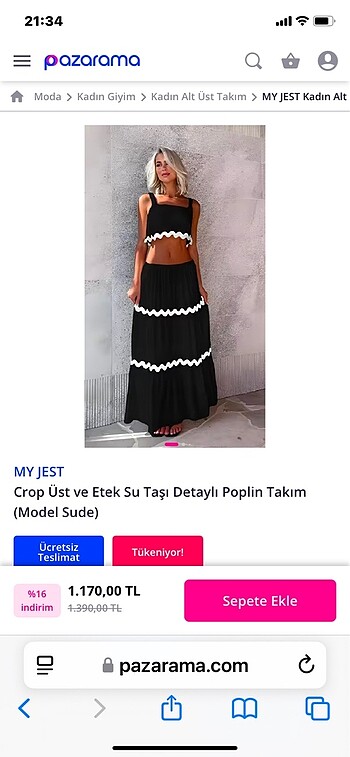 40 Beden Etek gömlek takım