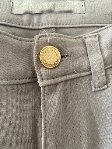 Gri Tayt Pantolon - Görsel 5