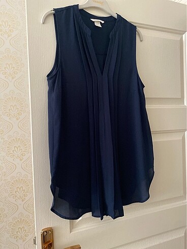 H&M H&M PİLELİ BLUZ
