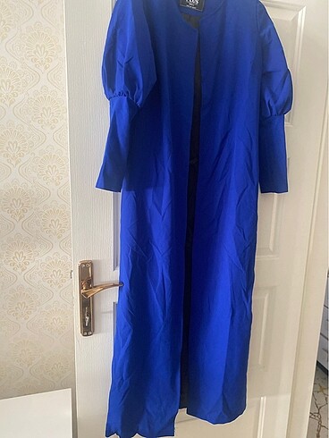 Diğer Mavi Astarlı Abaya