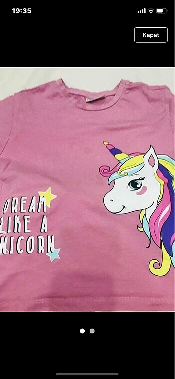 8 Yaş Beden LCW 2?li Unicorn