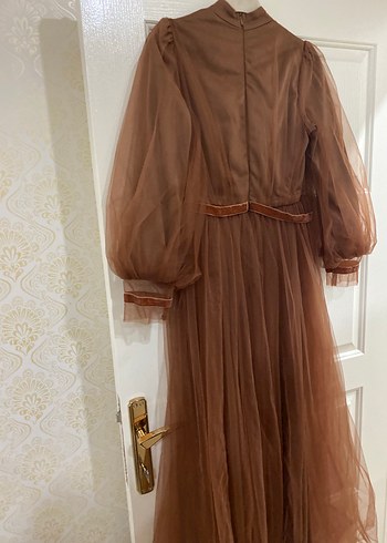 Uzun, Şık  Kadın Elbise - Görsel 7