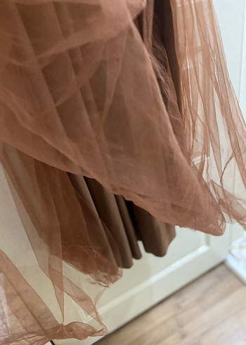 Uzun, Şık  Kadın Elbise - Görsel 5