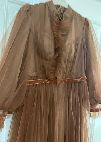 Uzun, Şık  Kadın Elbise - Görsel 6