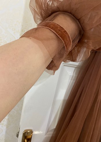 Uzun, Şık  Kadın Elbise - Görsel 3