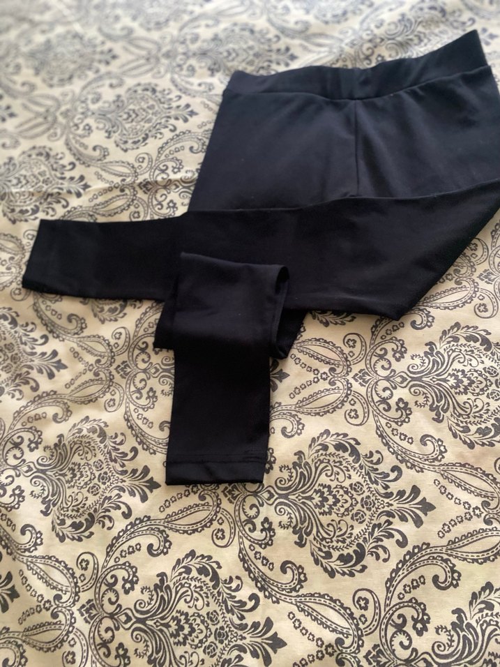 Siyah Spor Kız çocuk Tayt - Görsel 2