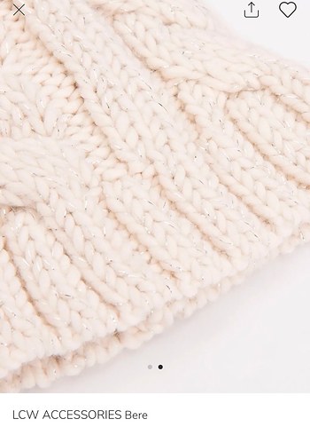 LCW Örgü Bej  Bere - Görsel 2
