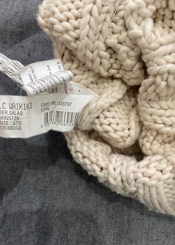 LCW Örgü Bej  Bere - Görsel 4
