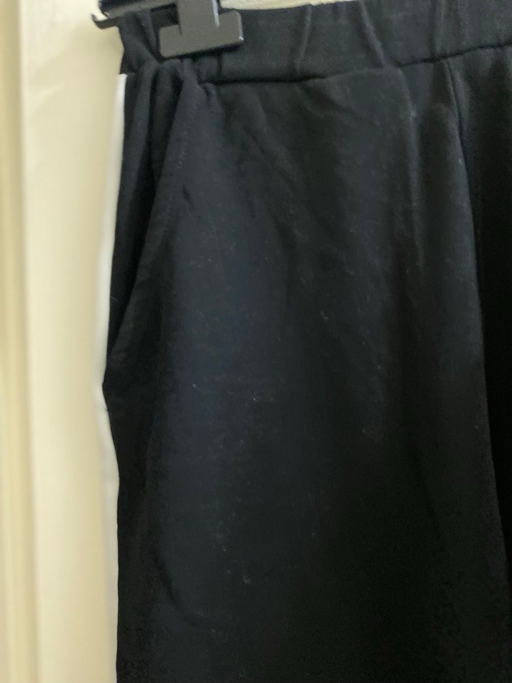 Siyah Baskılı Kapüşonlu Rahat Takım - Görsel 4