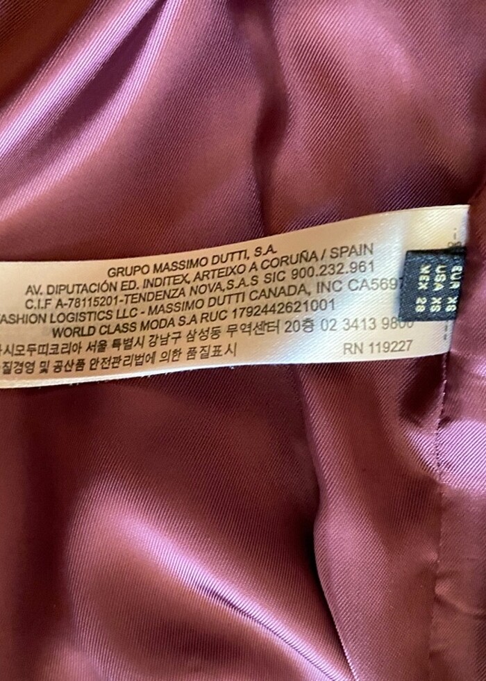 MSSIMO DUTTI BOMBER - Görsel 5