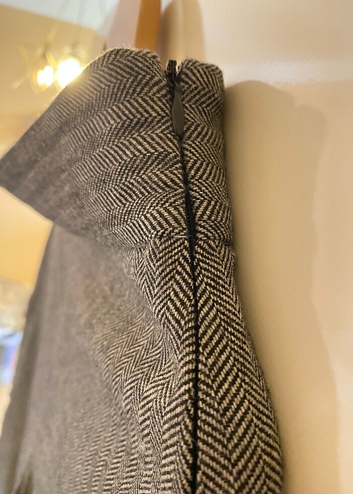 ZARA YÜNLÜ KISA PANTOLON - Görsel 4