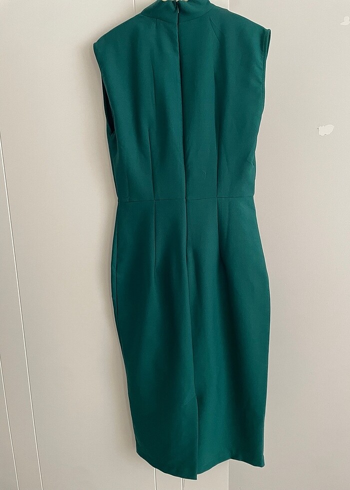 Midi kalem etek elbise - Görsel 5