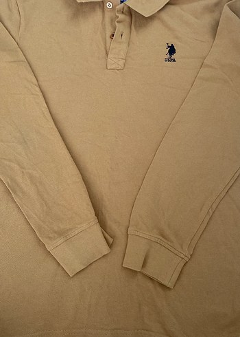 Koyu Bej Erkek Uzun Kollu Basic Sweatshirt