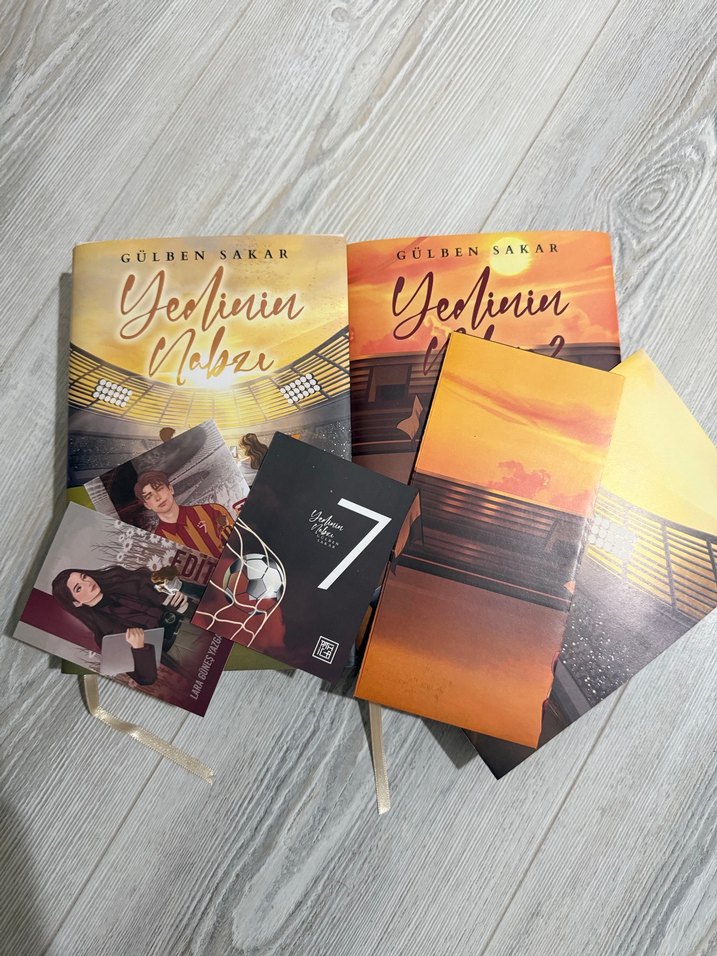 Gülben Sakar - Yedinin Nabzı Roman Seti - Görsel 5