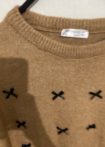 Kurdeleli triko kazak - Görsel 2