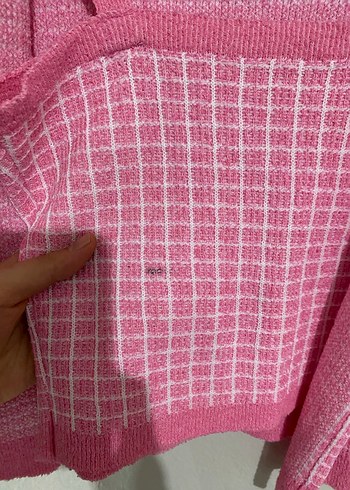 İkili crop hırka takım - Görsel 4