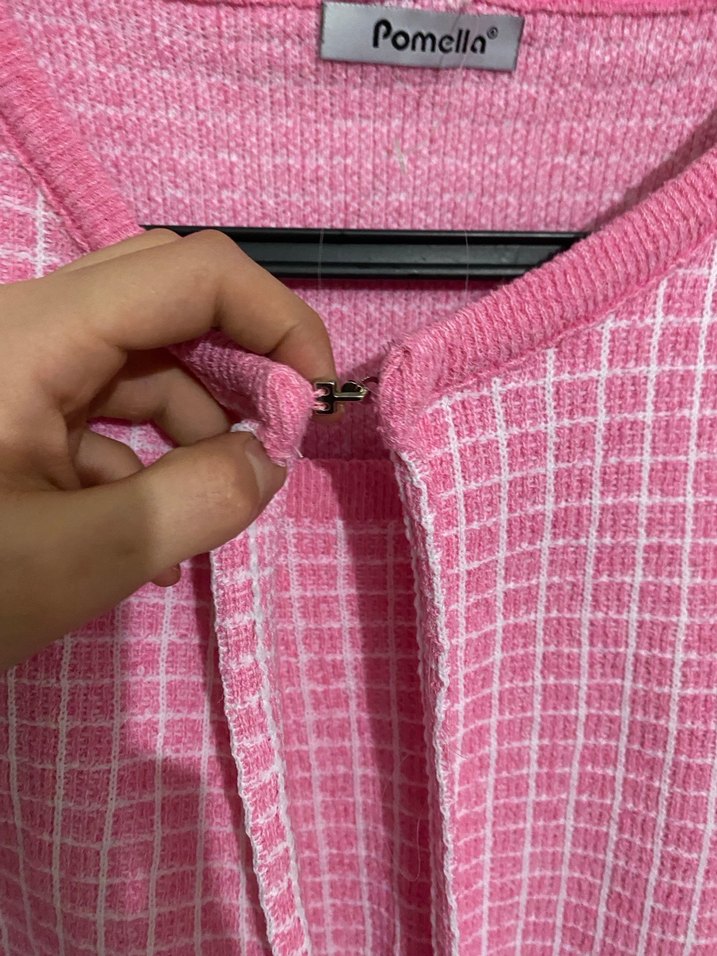 İkili crop hırka takım - Görsel 2