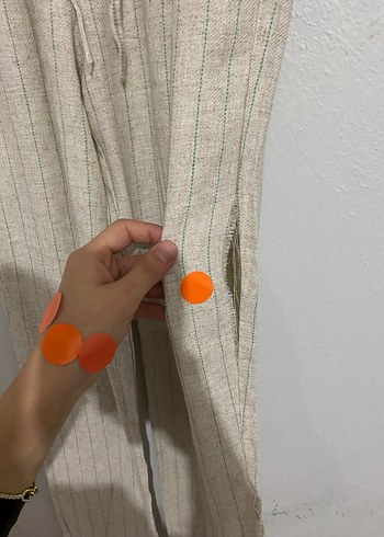 İkili keten takım s beden - Görsel 6