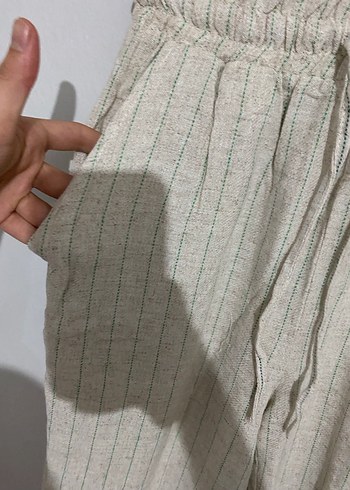 İkili keten takım s beden - Görsel 8