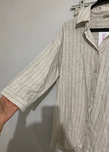 İkili keten takım s beden - Görsel 2