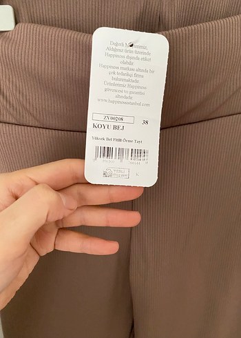 Kadın fitilli tayt - Görsel 2