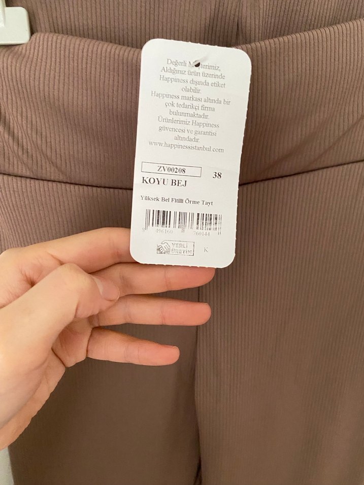 Kadın fitilli tayt - Görsel 2