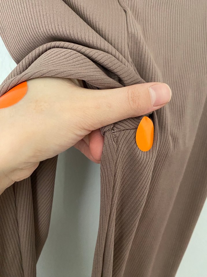 Kadın fitilli tayt - Görsel 3