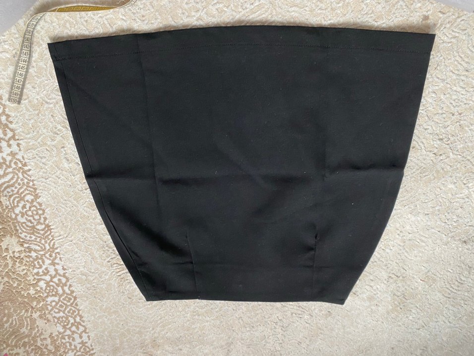 Siyah Midi Kadın Etek - Görsel 4