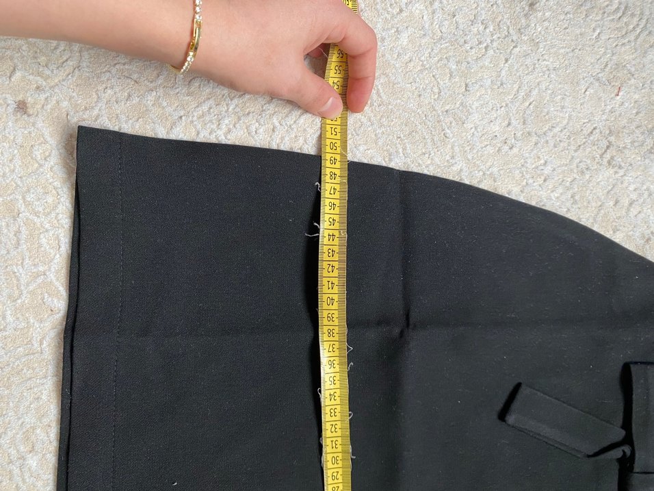 Siyah Midi Kadın Etek - Görsel 2